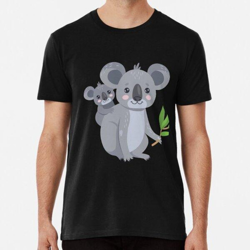 Remera Lindo Koala Con Camiseta Árbol De Eucalipto Algodon P
