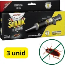 Comprar Kit Com 3 Géis Mata Baratas Isca Atrativa Straik 10g Dexter