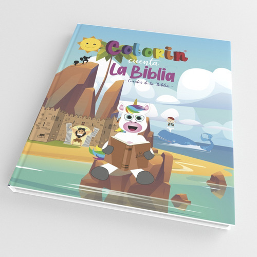 Imagen 7 de 7 de Biblia Para Niños - Set 4 Libros Colorin Cuenta La Biblia