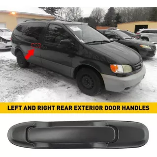 Exterior Door Handle Rear Rh Lh Side For 98 -03 Toyota Si Mb