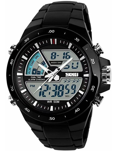 Skmei - Reloj 1016bk Analógico Y Digital Para Hombre