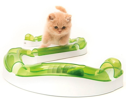 Catit Senses Circuit Wave - Circuito De Juego Para Gatos