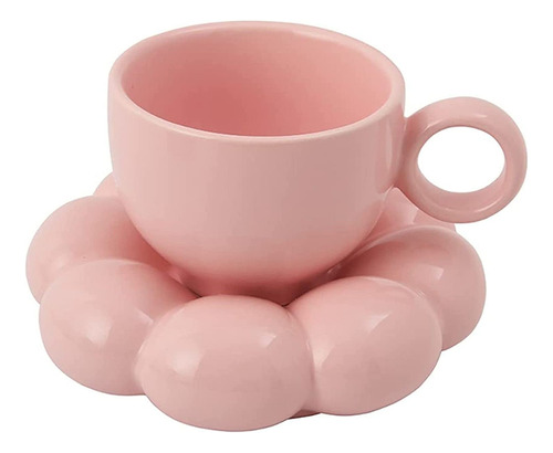 Set De Taza Y Platillo Para Café Con Forma De Flor, Bonito J