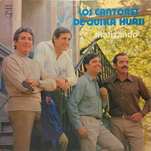Vinilo Lp - Los Cantores De Quilla Huasi - Matizando 1980 