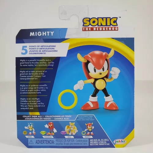 Sonic The Hedgehog Mighty 7cm Anillo De Poder