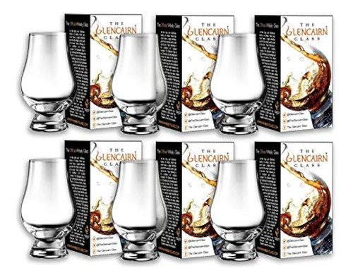 Vaso De Whisky De Cristal Glencairn, Juego De 6, Transparent