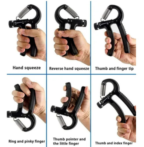 Hand Grip Com Mola Ajustável 5kg A 60kg Para Punho Fitness