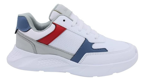 Audaz Tenis Casual Para Niño En Gris Con Ajuste De Cordones