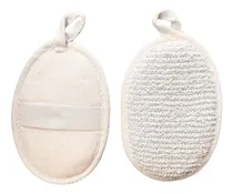 Comprar Manopla Lino Esponja De Ducha Exfoliante Cuidado Corporal
