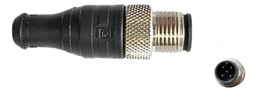 Conector M12 Reto Macho 5 Pinos Devicenet | Parcelamento sem juros