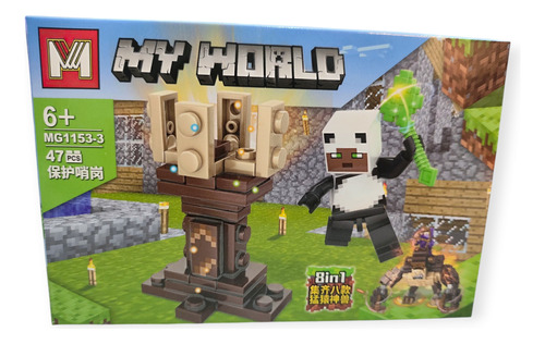 Bloques Para Armar Minecraf My World Setx8 351 Minecraft