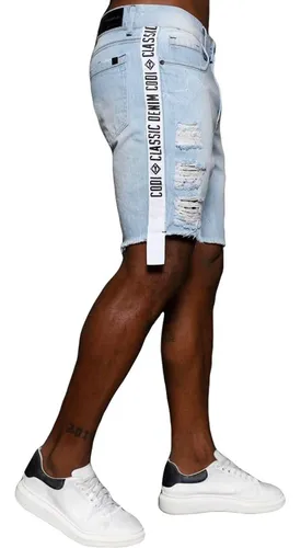 Bermuda jeans de marca 2025