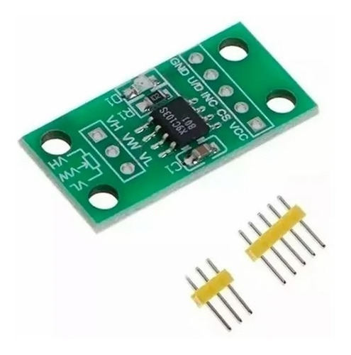 Módulo Potenciômetro Digital 3v-5v Dc Arduino X9c103s