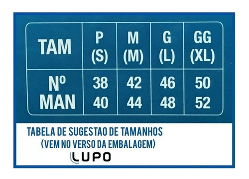 Imagem 6 de 7 de Kit 10 Cueca Boxer Lupo Box Microfibra Sem Costura Masculina