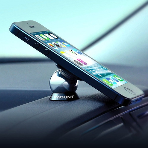 Imagen 2 de 8 de Imount Soporte Auto Magnético Galaxy S10 Plus Negro