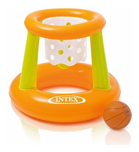 Aro De Basketbol Inflable Para Piscina Intex 58504 C/ Pelota