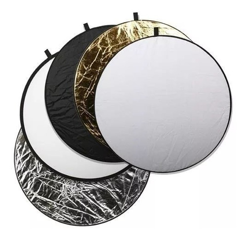 Pantalla Reflectora 5 En 1 110cm Circular Con Funda Rebote