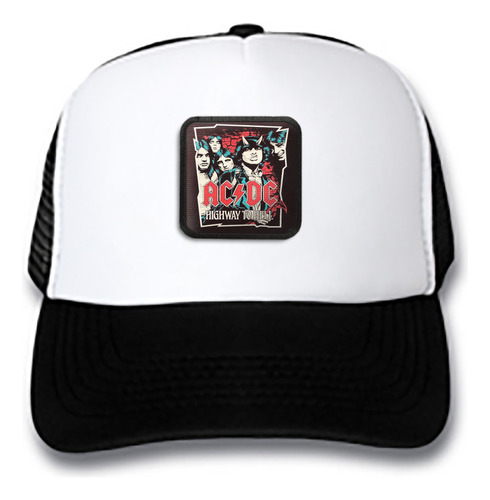 Gorra Gorro Trucker Music Musica Acdc Mus5