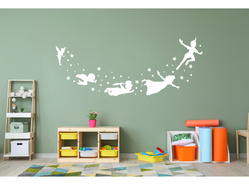 Vinil Decorativo Peter Pan Varios Pegatinas Infantil