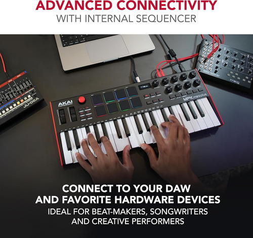 Akai Professional Mpk Mini Plus - Controlador De Teclado...