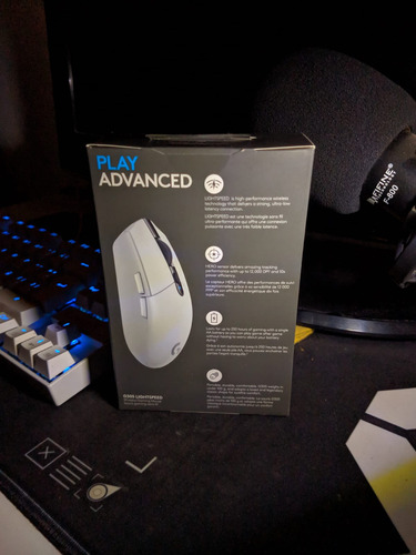 Mouse Gamer Logitech Serie G Lightspeed G305 White