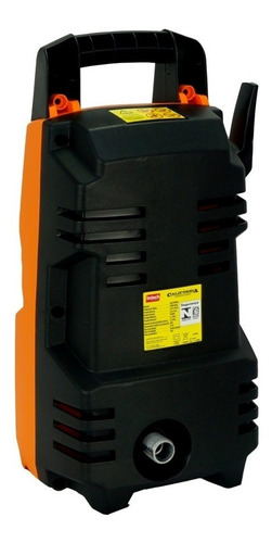 Imagem 2 de 4 de Lavadora de alta pressão Intech Machine Califórnia laranja e preta de 1200W com 10MPa de pressão máxima 127V - 60Hz