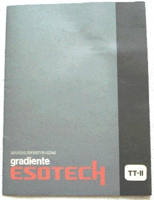 Livro Vintage: Manual Toca Disco Gradiente Esotech Tt-ii