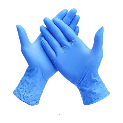 Guantes De Nitrilo Caja X 100u. Azules