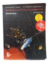 Comprar Libro Mecánica Vectorial Para Ingenieros Dinámica Mcgrawhill