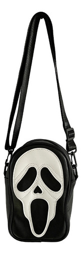 Scream Face Horror Movie Negro Mochila Messenger Bandolera