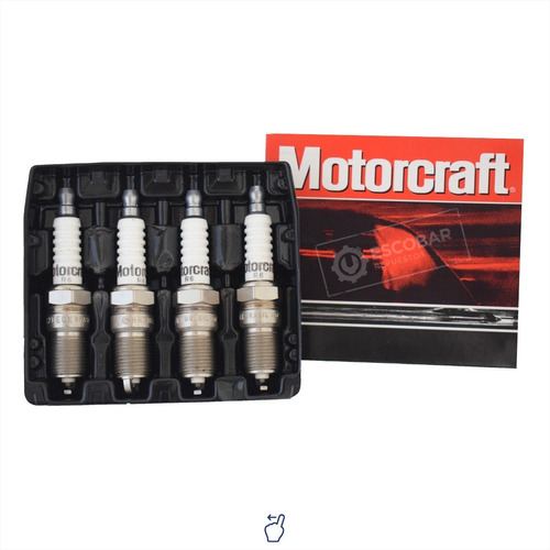 Imagen 1 de 9 de Juego De 4 Bujías Ford Motorcraft Mondeo 2.0 Duratec Origina
