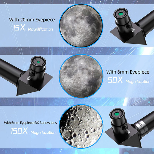 Telescopio Refractor 70mm 40070 Para Principiantes Adultos Color