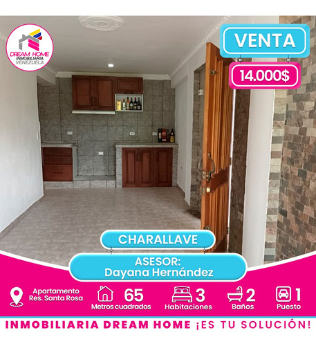 Apartamento En Venta  Residencias Santa Rosa -  Charallave 