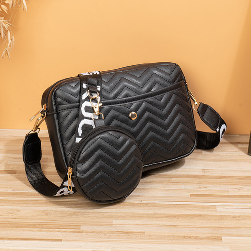 Floral Embroidered Crossbody Bag For Women Stylish V-pattern