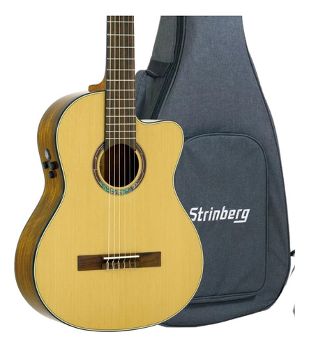 Violão Strinberg Diamond Dc3sc Rt Classico Eletrico C/ Bag