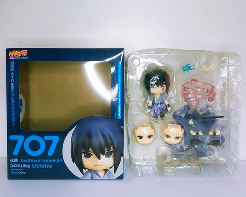 Imagen 3 de 10 de Figura Nendoroid Sasuke Uchiha -naruto Shippuden (importado)