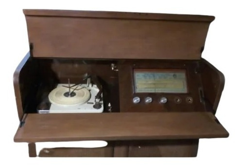 Winco Tocadiscos Combinado Radio Antiguo , Mueble (ref. 28 )