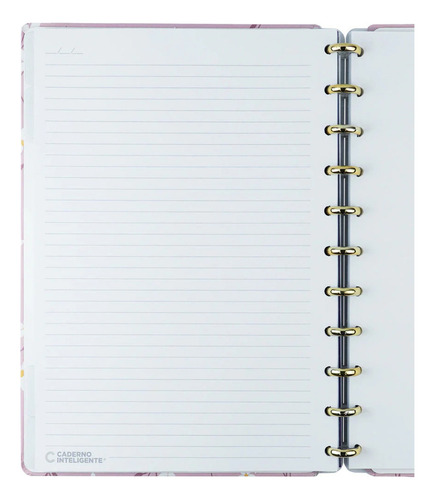 Caderno Inteligente A5 C/ 80 Fls - Pink Blossom By Sof