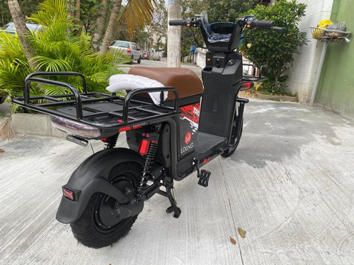 Bicicleta Scooter 1000w 72v Com 65km Uma Carta F/disco Duplo Preto