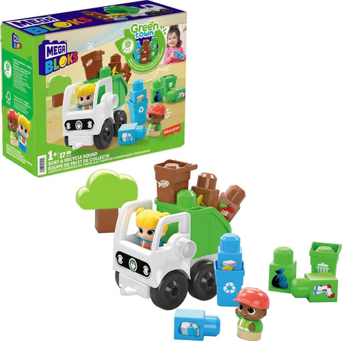 Mega Bloks Fisher Price Para Bebés Escuadrón De Reciclaje