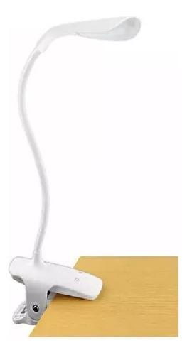 Lampara Cable Usb Led De Mesa Escritorio Tactil Con Pinza