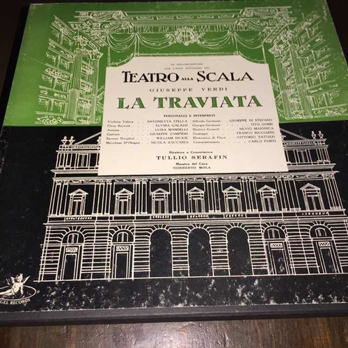 La Traviata. Presentación En Lp , 1956 Antiguo Made In Usa