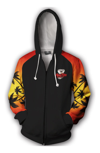 Disfraz De Halloween Cosplay Rpg Karate Kid Cobra Sudadera