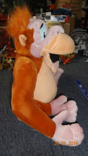 Peluche Rey Louie Original Disney Libro De La Selva Chango (Usado)