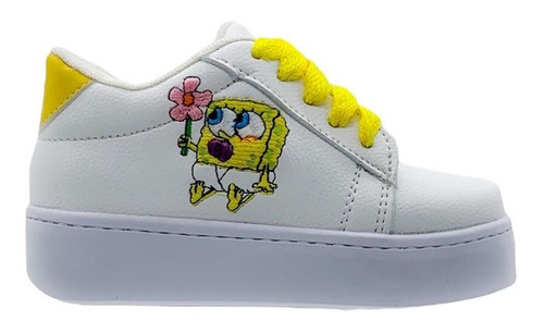 Tenis Bob Esponja Bebes Para Niña Mujer Juvenil En Tendencia