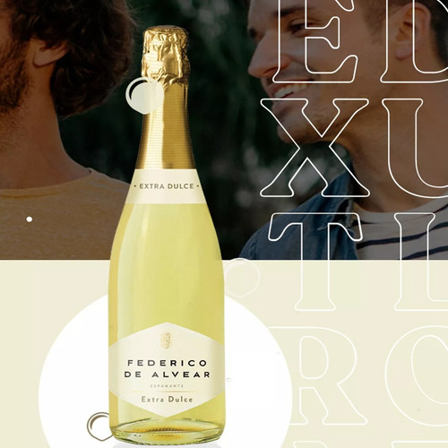 Champagne Vino Espumante Federico Alvear Extra Dulce 750ml