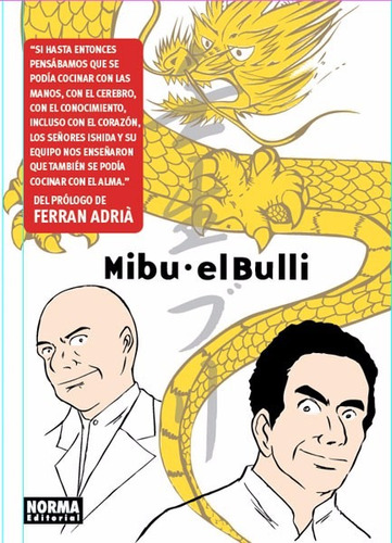 Manga Mibu El Bulli Tomo Unico - Norma Editorial