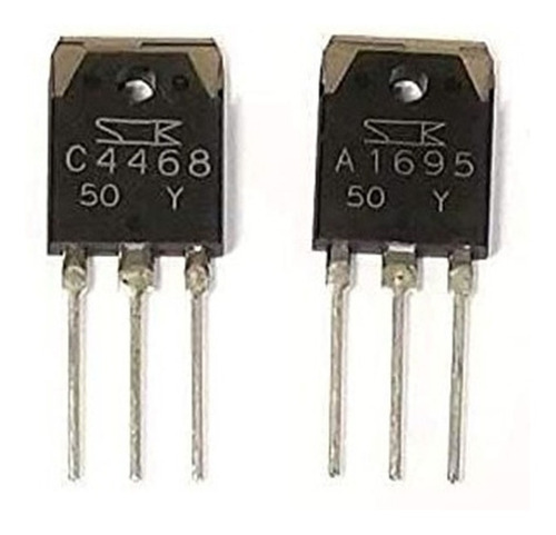 Transistores Bjt A1695 + C4468 Par (2sa1695 + 2sc4468)