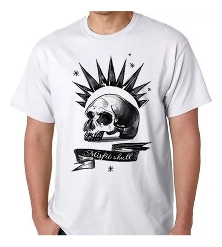Camiseta Camisa Blusa Life Is Strange Misfit Skull
