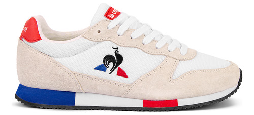 Zapatillas Le Coq Sportif Alpha Tricolore Blanco Rojo Mujer